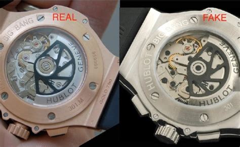 how to spot a fake hublot watch|how to detect hublot watches.